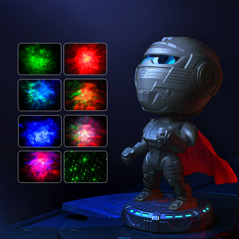 Mecha Samurai Projection Night Light,