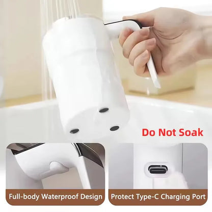 380ML Electric Coffee Self Mixing Mug IP67 Waterproof