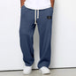 Waffle Straight Pants Fashion Brand Loose Loose