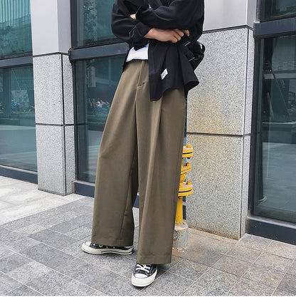 Straight pants wild casual pants
