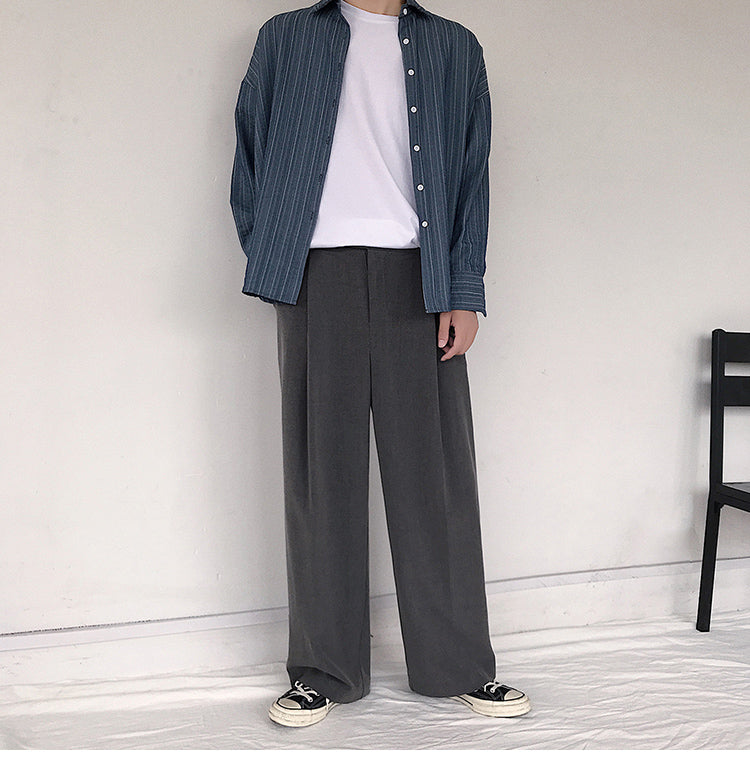 Straight pants wild casual pants