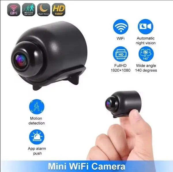Wireless WiFi 1080P HD Mini Camera Baby Monitor Indoor
