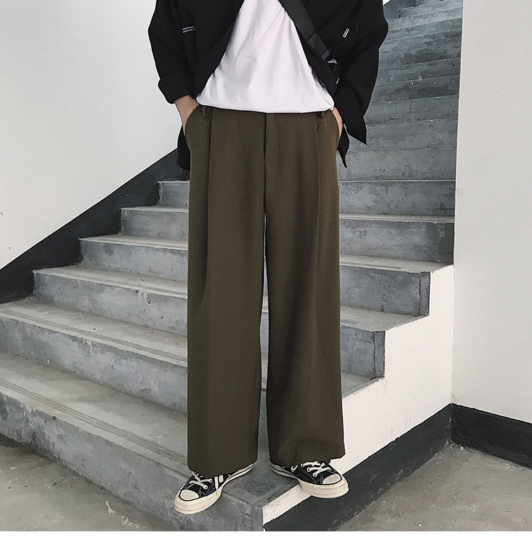 Straight pants wild casual pants