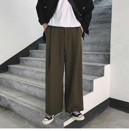 Straight pants wild casual pants