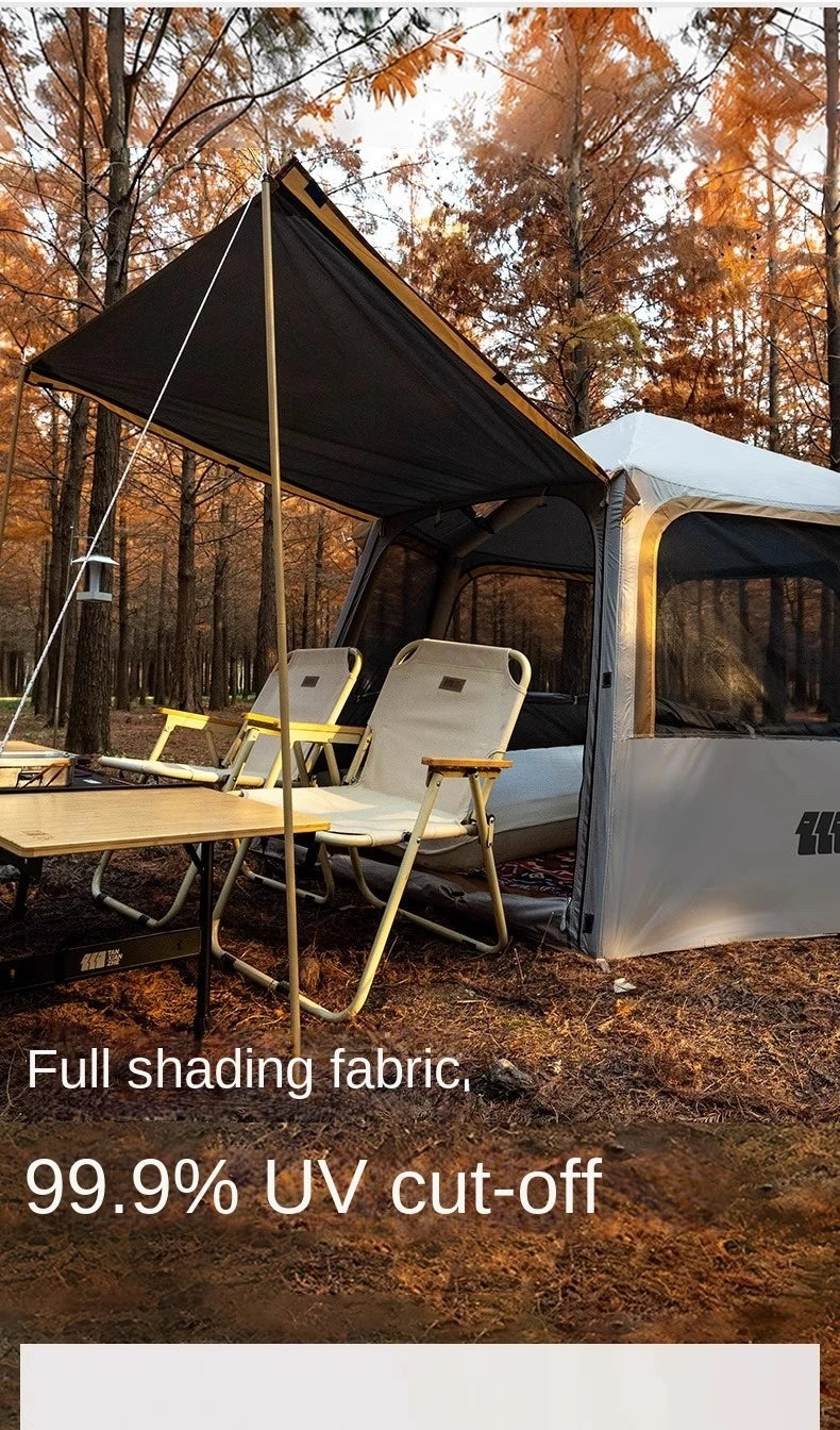 Hexagonal Inflatable Tent Outdoor Camping Overnight Camping Tent Quick Open Portable Folding Rainproof Sunproof Air Tent