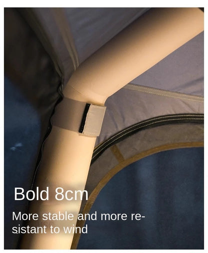 Hexagonal Inflatable Tent Outdoor Camping Overnight Camping Tent Quick Open Portable Folding Rainproof Sunproof Air Tent