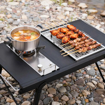 Pandatour Camping IGT 0.5UNT Table Stove Stainless Steel Folding Easy Equiped High Effi Ciency High Power Stove Windproof