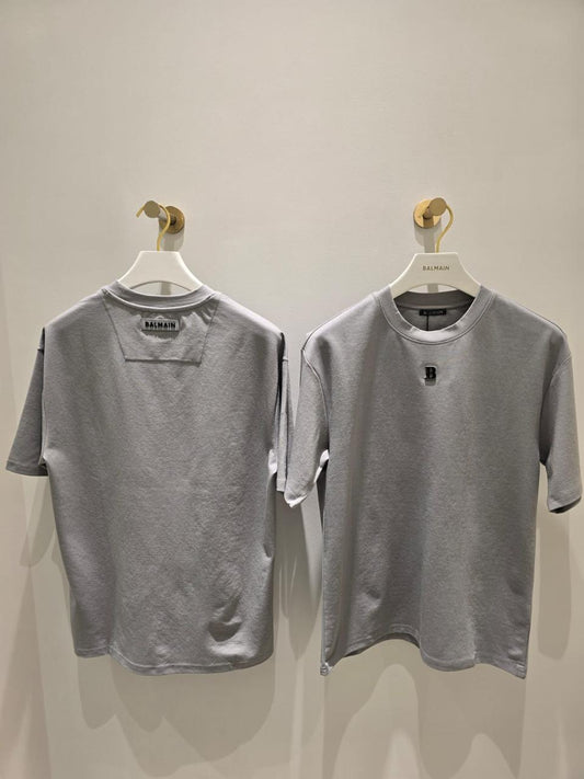 Balmain T-Shirt Gray