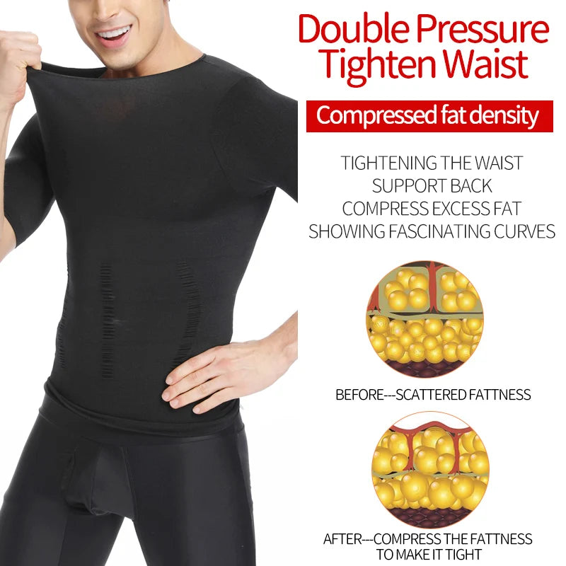 Men Slimming Body Shaper Belly Control Shapewear