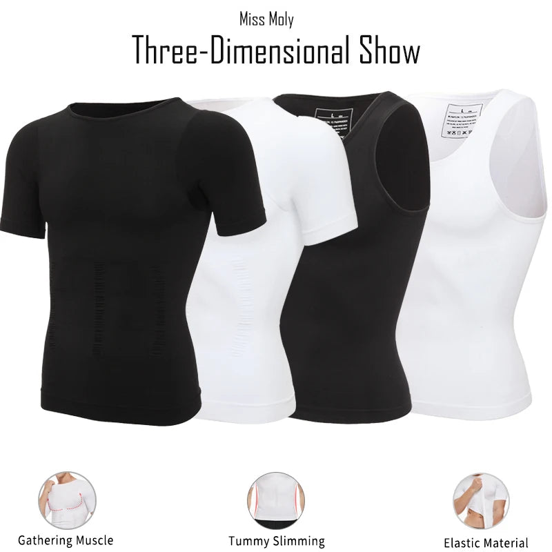 Men Slimming Body Shaper Belly Control Shapewear