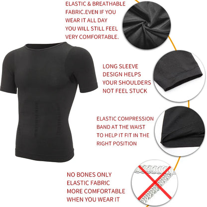 Men Slimming Body Shaper Belly Control Shapewear