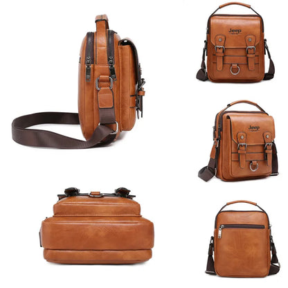 JEEP BULUO Multi-function Business Handbags Men