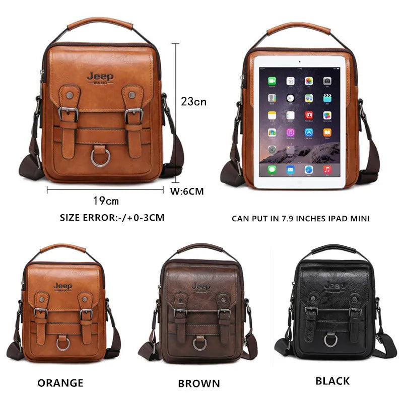 JEEP BULUO Multi-function Business Handbags Men