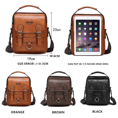 JEEP BULUO Multi-function Business Handbags Men