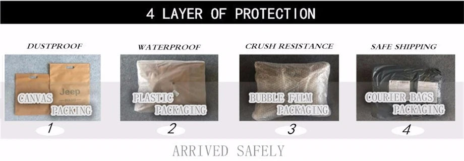 JEEP BULUO Multi-function Business Handbags Men