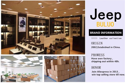 JEEP BULUO Multi-function Business Handbags Men