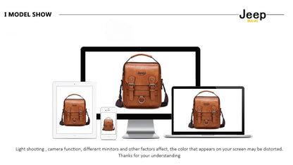 JEEP BULUO Multi-function Business Handbags Men