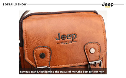 JEEP BULUO Multi-function Business Handbags Men
