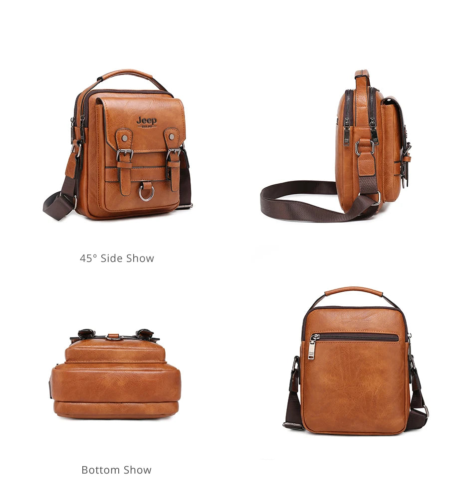 JEEP BULUO Multi-function Business Handbags Men