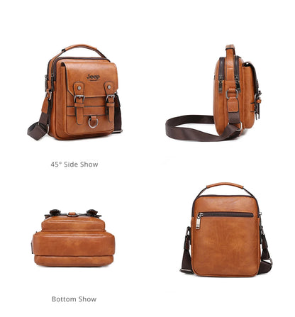JEEP BULUO Multi-function Business Handbags Men