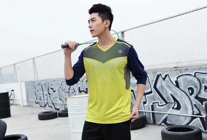 Long sleeve Badminton shirt Sportswear Tennis shirt Women/Men