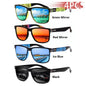 4 PCS Fashion Vintage Pattern Square Sunglasses Men Women Fishing Driving Man Luxury Brand Designer Sun Glasses UV400 Eyewear ﻿