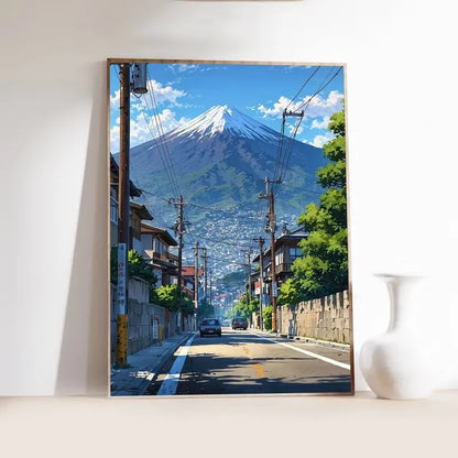Japanese Tokyo Teahouse Wall Art Poster