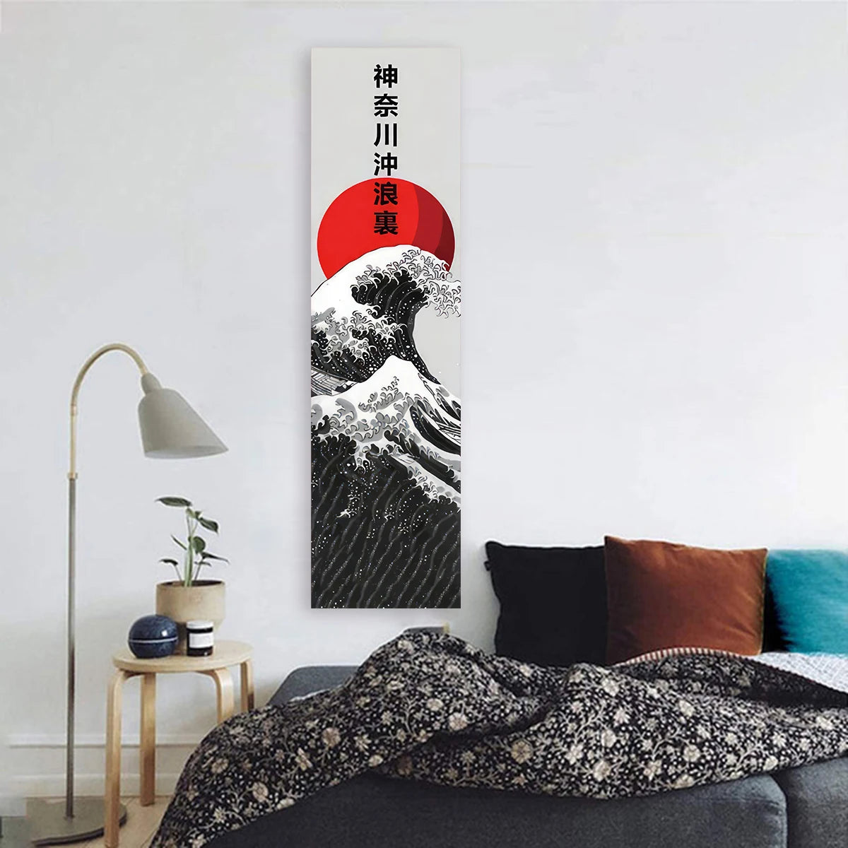 Japanese Ocean Waves Wall Decoration