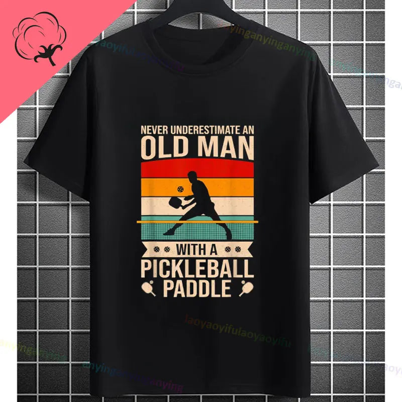 Pickleball Graphic T-Shirt – "It Was in" Funny Design Casual 100% Cotton