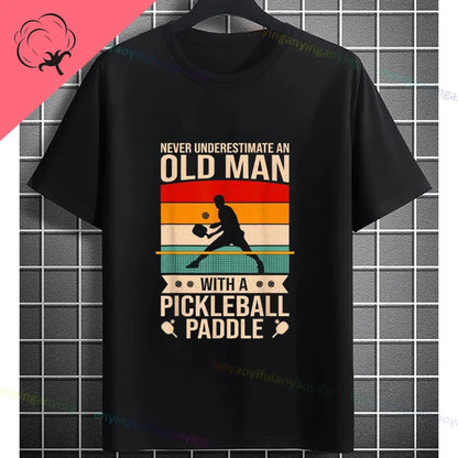Pickleball Graphic T-Shirt – "It Was in" Funny Design Casual 100% Cotton