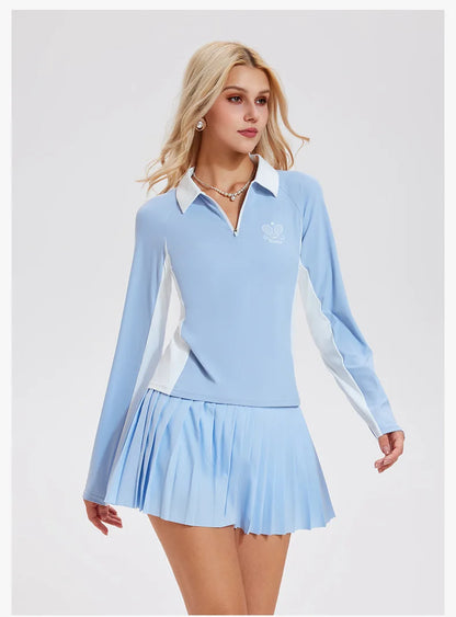 Tennis Shirts Long Sleeve Women Quick Dry