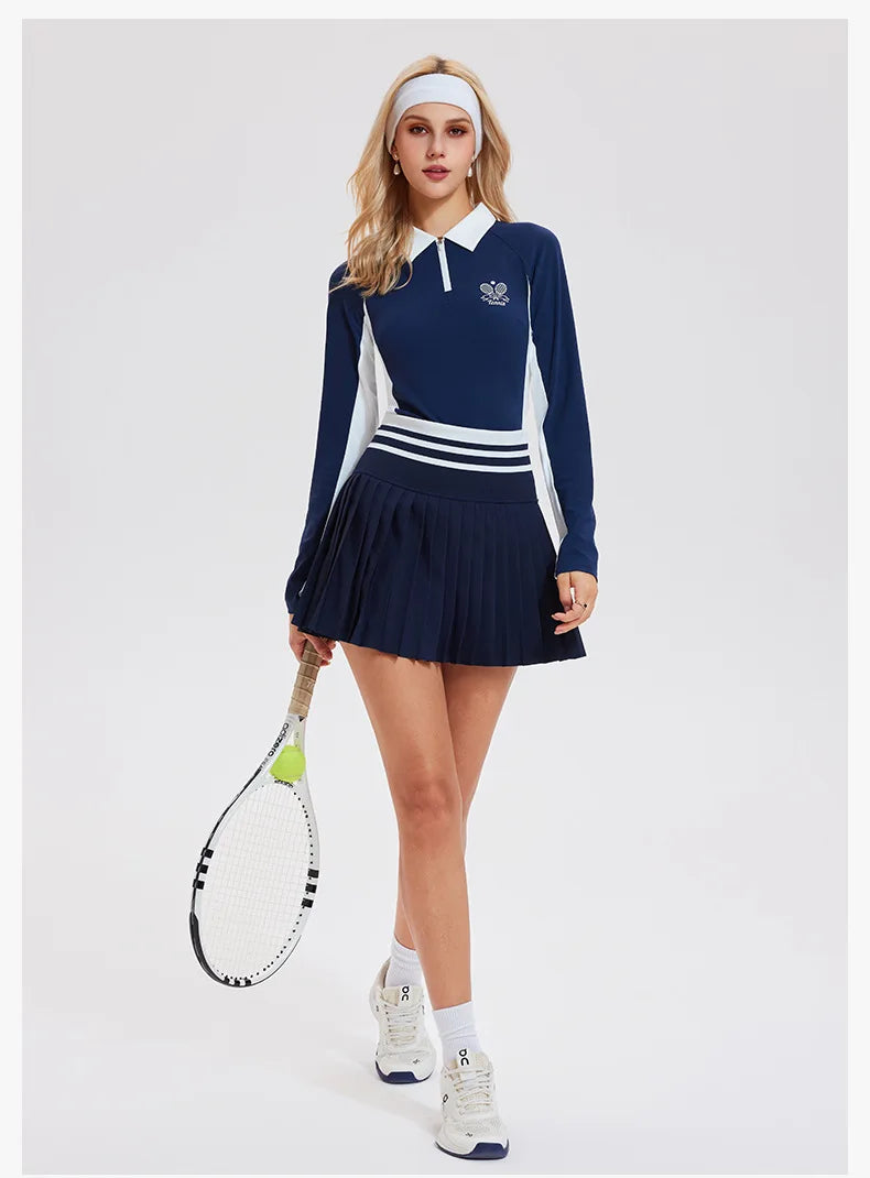 Tennis Shirts Long Sleeve Women Quick Dry