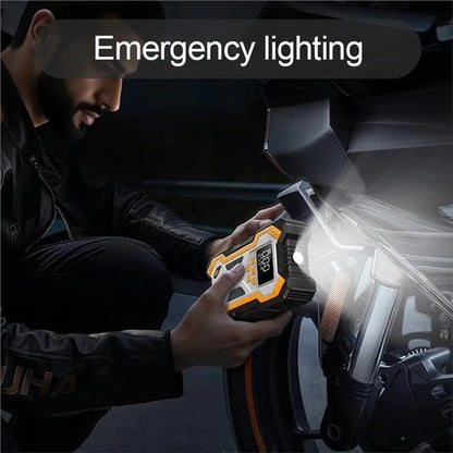 Exclusive Car Jump Starter 10000Mah With Air Compressor Portable Booster Including LCD Screen