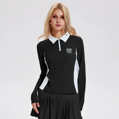 Tennis Shirts Long Sleeve Women Quick Dry