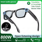 2026 Smart Glasses Men 8MP Camera WiFi Bluetooth Touch Control IP67 Waterproof AI Translation Noise Cancelling AI Glasses Women