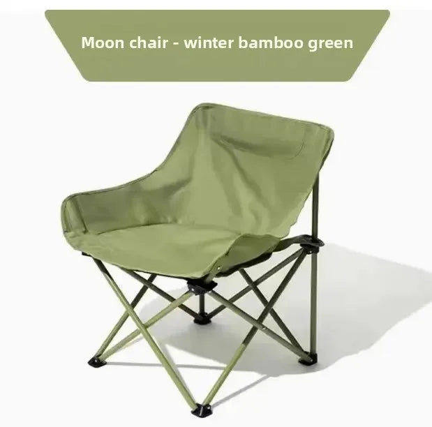 Portable Large Armchair Fiing Chair Cam Picnic Barbecue Outdoor Leisure Furniture High Barest Foldable Metal Chair