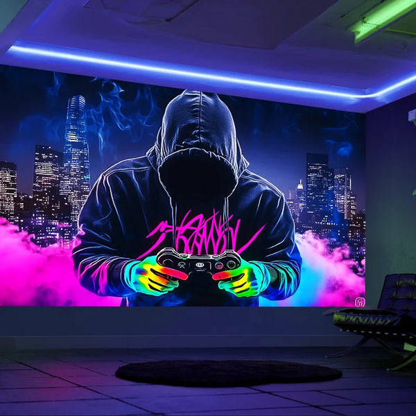 VIKAMA Colorful GAMER Background Wall