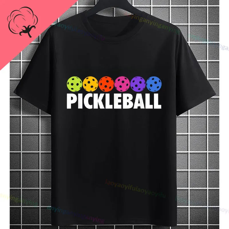 Pickleball Graphic T-Shirt – "It Was in" Funny Design Casual 100% Cotton