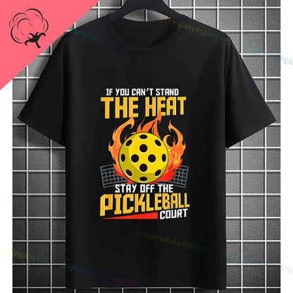 Pickleball Graphic T-Shirt – "It Was in" Funny Design Casual 100% Cotton