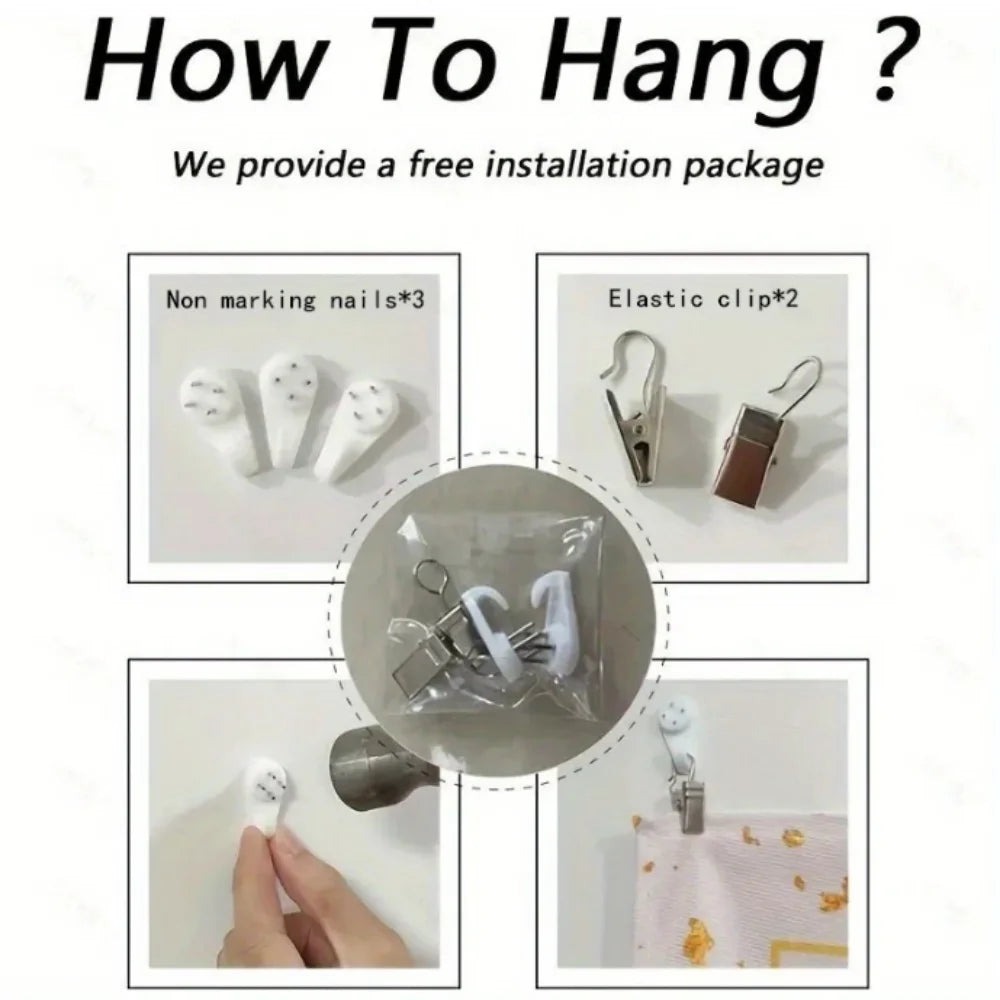 VIKAMA Neon Angel Skull Tapestry Gaming Bedroom  Hanging Room Decor