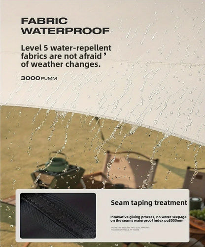 Outdoor Camping Light Shielding Hexagonal Canopy Tent, Instant Pop-up Convenient Sunshade,outdoor Multi Person Camping Equipment