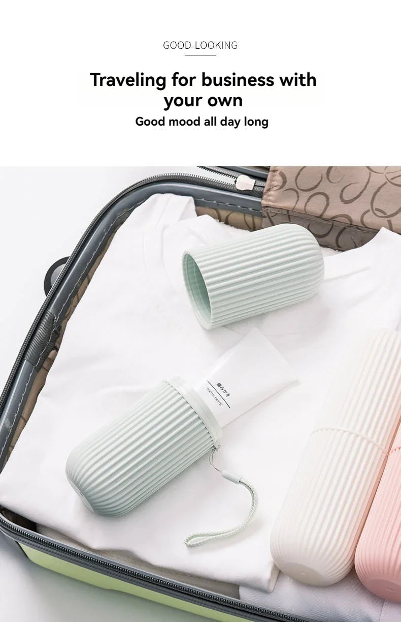 Portable Toothpaste Toothbrush Protect Holder Case