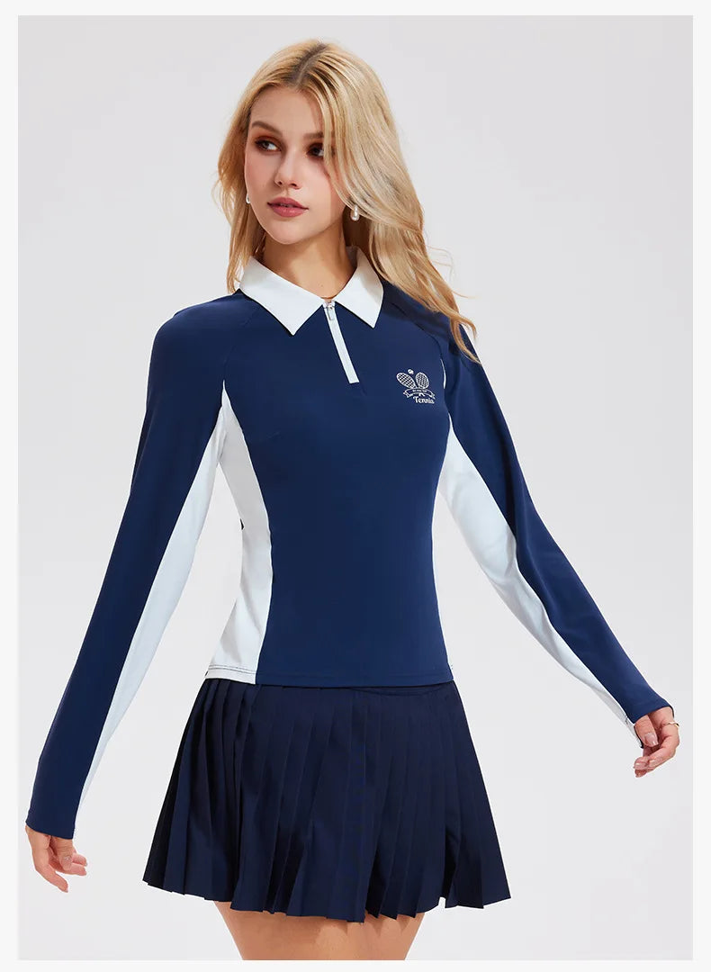 Tennis Shirts Long Sleeve Women Quick Dry
