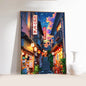 Japanese Tokyo Teahouse Wall Art Poster