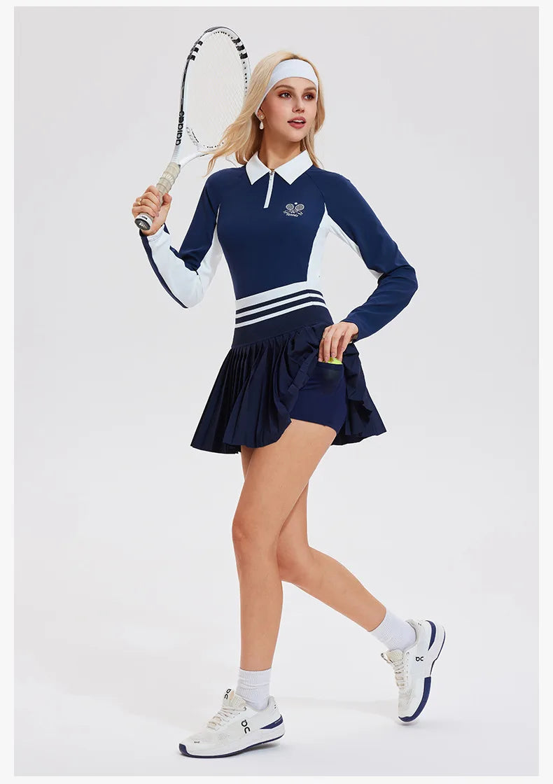 Tennis Shirts Long Sleeve Women Quick Dry