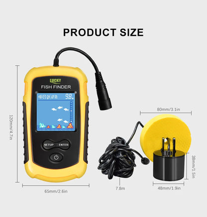 Alarm 100M Portable Sonar Fish Finders