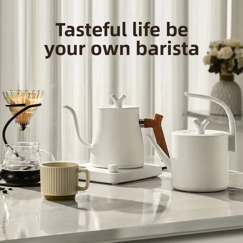 Stainless Steel Coffee Pot Intelligent Temperature LED Display for Coffee Tea