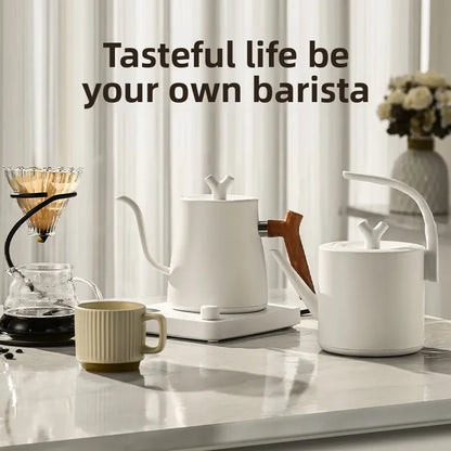 Stainless Steel Coffee Pot Intelligent Temperature LED Display for Coffee Tea