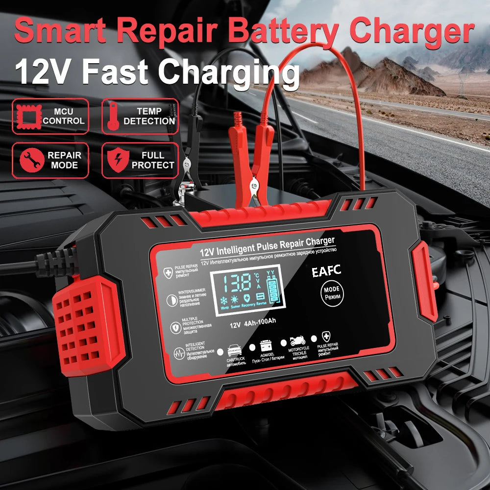 Car Battery Charger 12V 6A