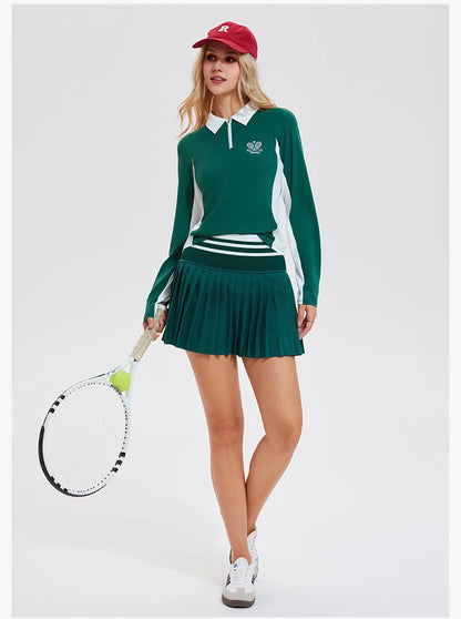 Tennis Shirts Long Sleeve Women Quick Dry